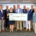 Pictured left to right: Countybank President Wells Dunlap, John Cooper, Dayle Mumford, John Wiseman, Self Regional Healthcare President and CEO Matthew Logan, David Tompkins, Countybank CEO Thornwell Dunlap, David Trent, and Self Regional Healthcare Foundation Executive Director Ken Coffey.